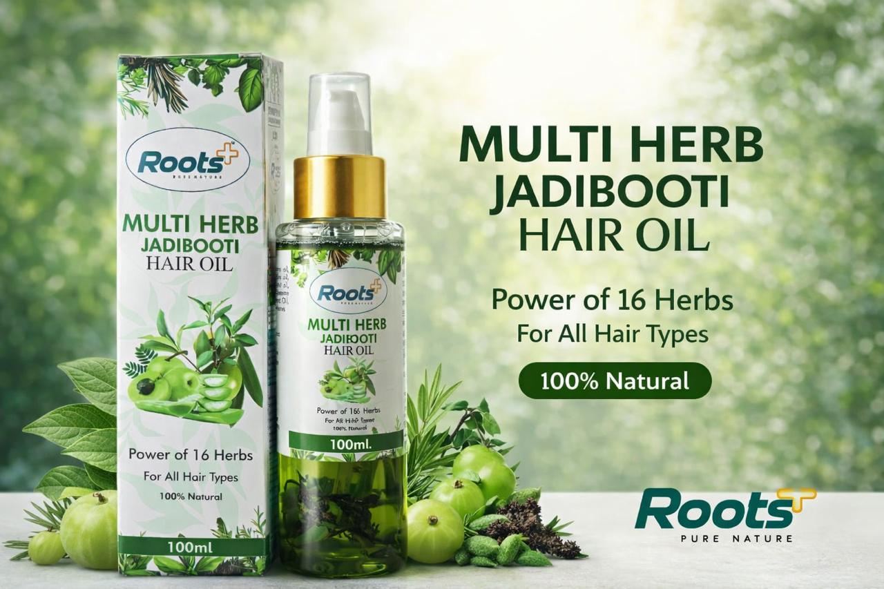 Multi Herb Jadibooti Hair Oil